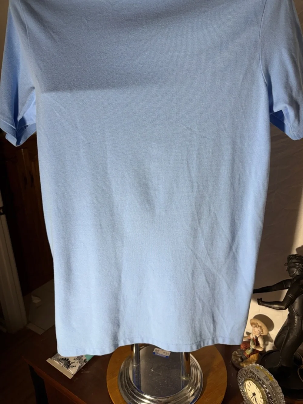 Ralph Lauren Light Blue Polo with Yellow Pony Embroidery